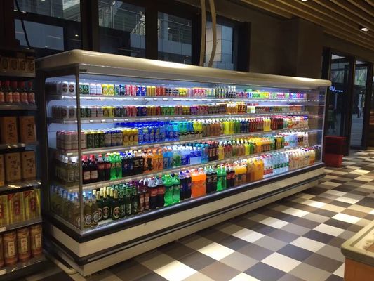 Multideck Commercial Vegetable / Fruit Open Display Chiller