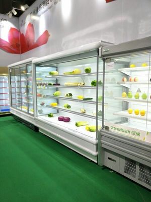 Multideck Commercial Vegetable / Fruit Open Display Chiller