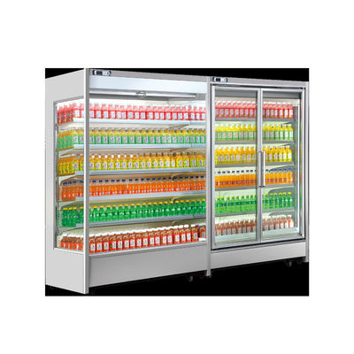 1000L van het Gordijnmultideck van de dranklucht de Vertoningskoelkast