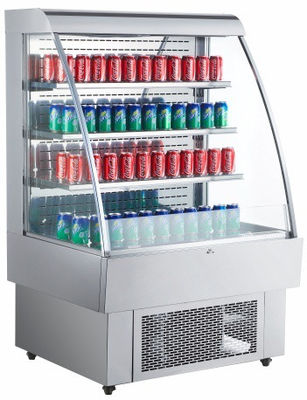 Verticale 380L-Hypermarket de Vertoningskoelkast van Multideck