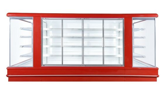 De gekoelde Verticale Open Harder van Supermarktmultideck